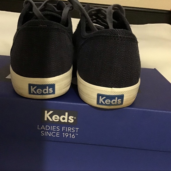 Keds Denim Lace Up Sneakers - Picture 3 of 7